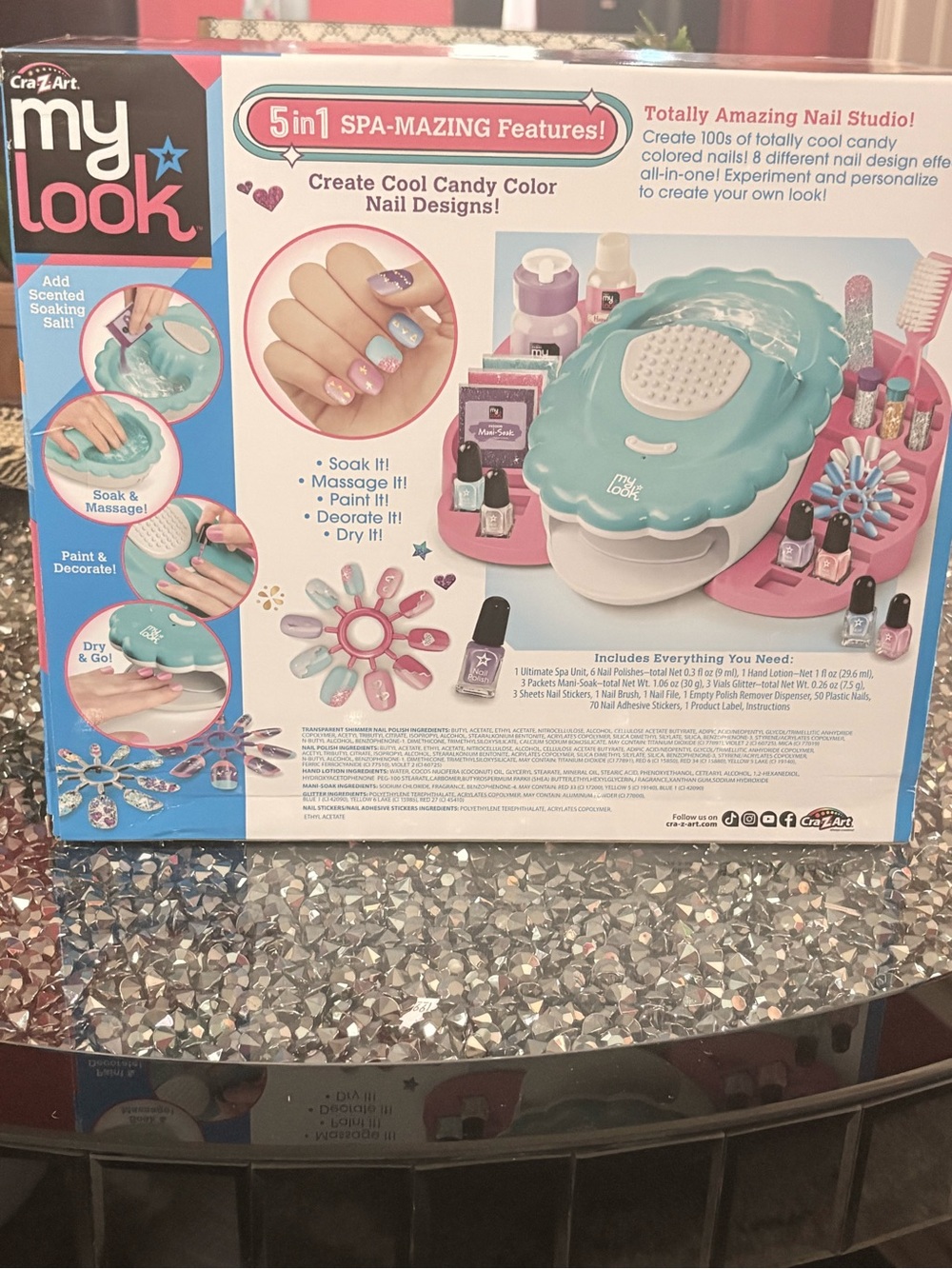 5-in-1 Kids Nail Spa - Teal Nail Studio